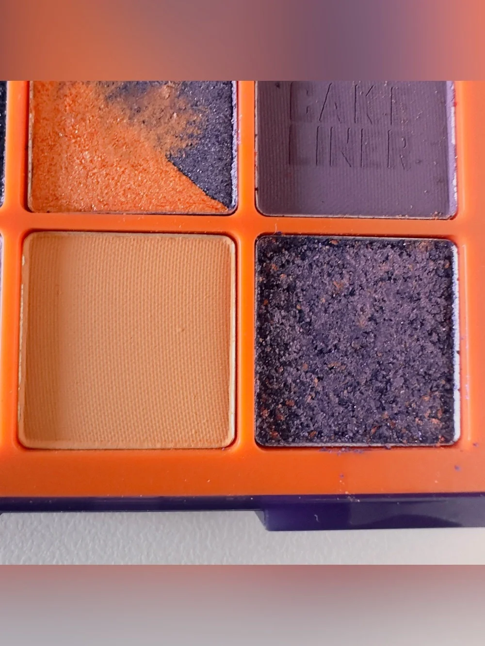 Huda Beauty Color Block Obsessions Eyeshadow Palette - Orange & Purple